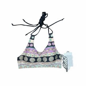 Motel Bailey Rae Halter Bikini in Eclipse Size Small NWT